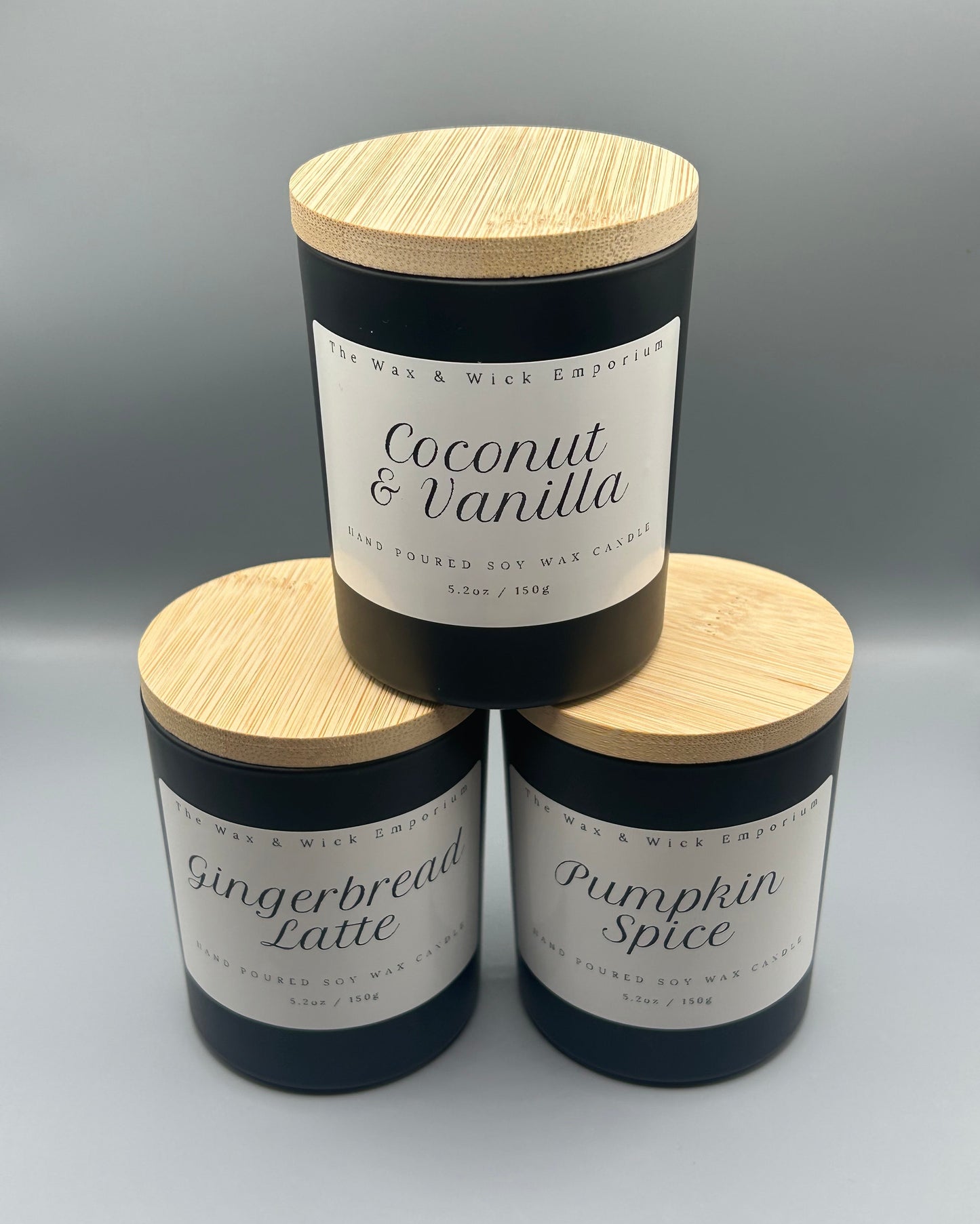 Tall Wax & Wick Candle